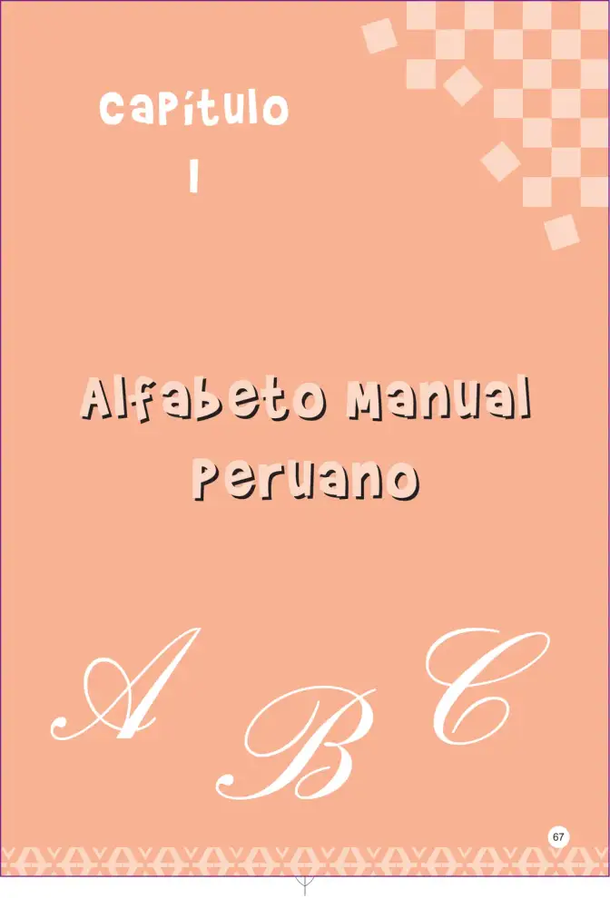 Página 67 de Lengua de señas peruana : guía para el aprendizaje de la lengua de señas peruana, vocabulario básico · 2015