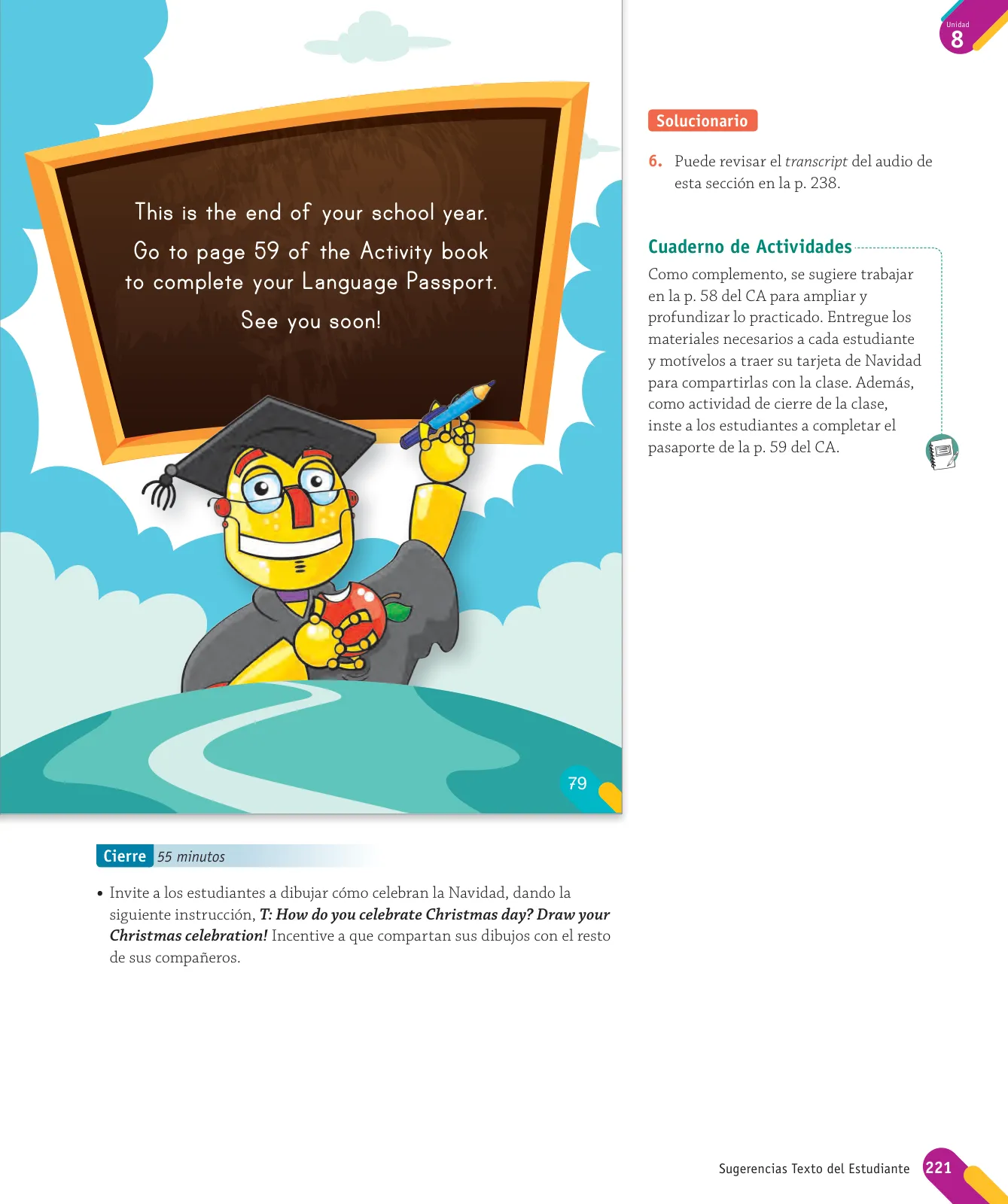 Página 105 de Inglés – Primero Básico | Student’s Book MINEDUC – Descargar PDF · 2024