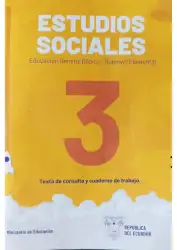 Portada de Estudios Sociales · 3 EGB · 2024