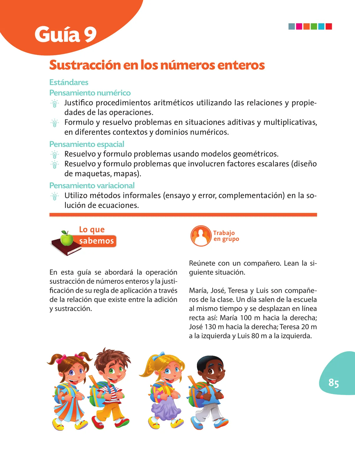 Miniatura página 86 de Matematica 6° · Postprimaria