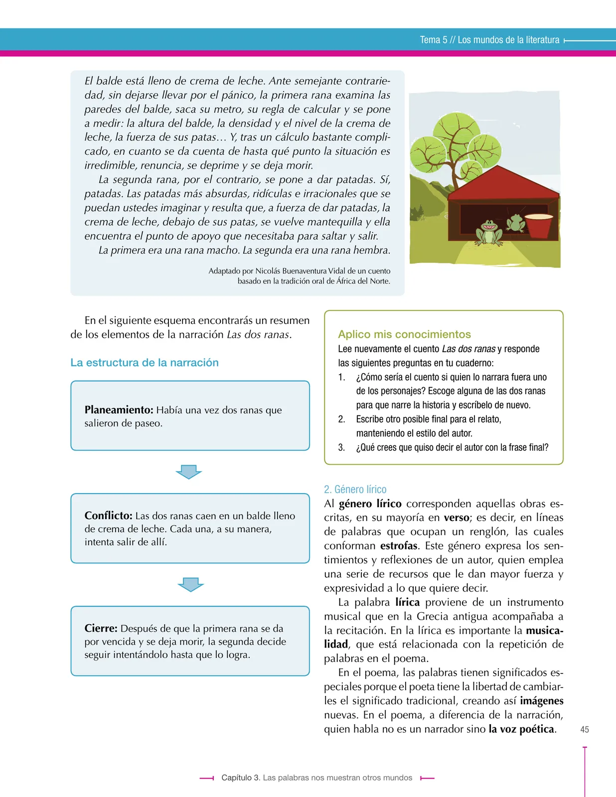Miniatura página 45 de Lenguaje 6° · Secundaria Activa