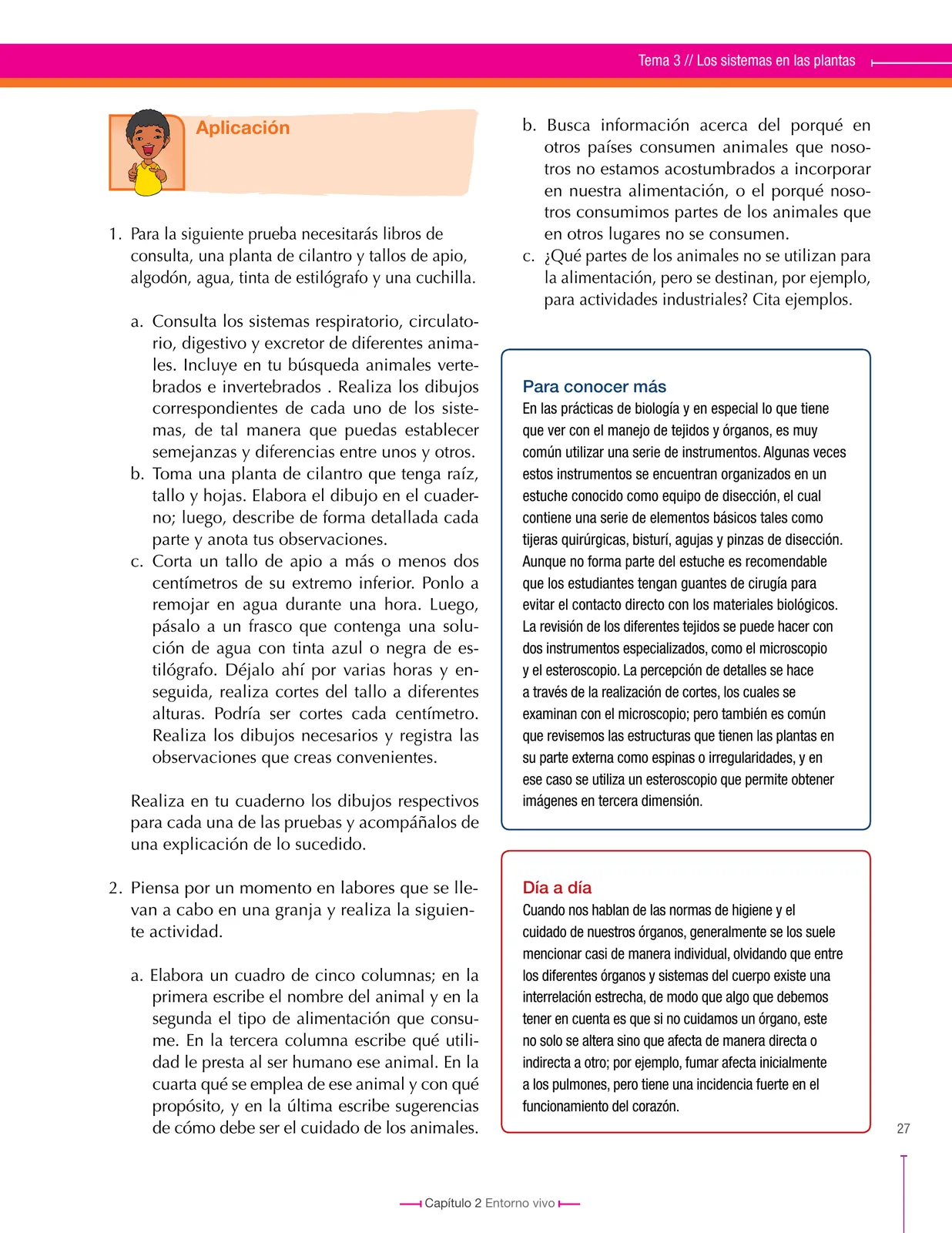Página 27 de Ciencias Naturales 8° · Secundaria Activa