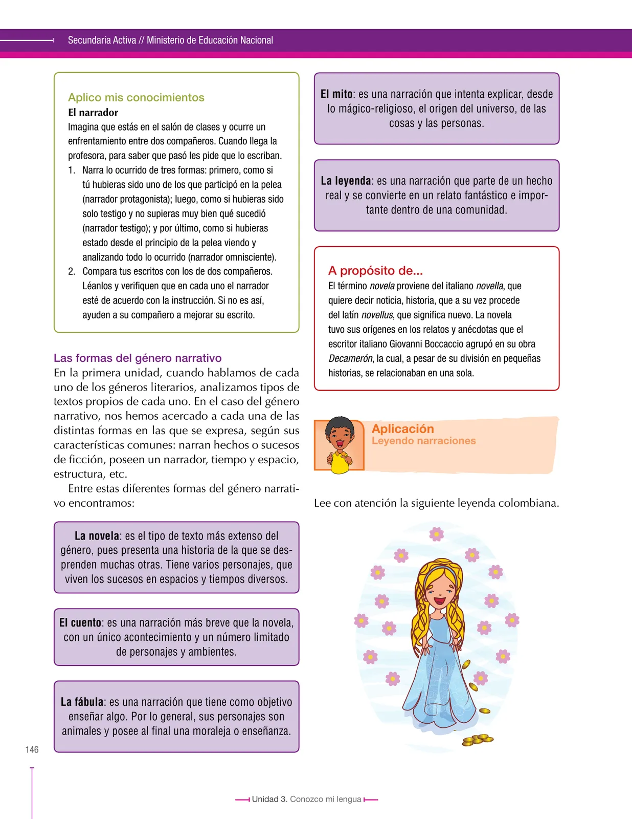 Página 146 de Lenguaje 6° · Secundaria Activa