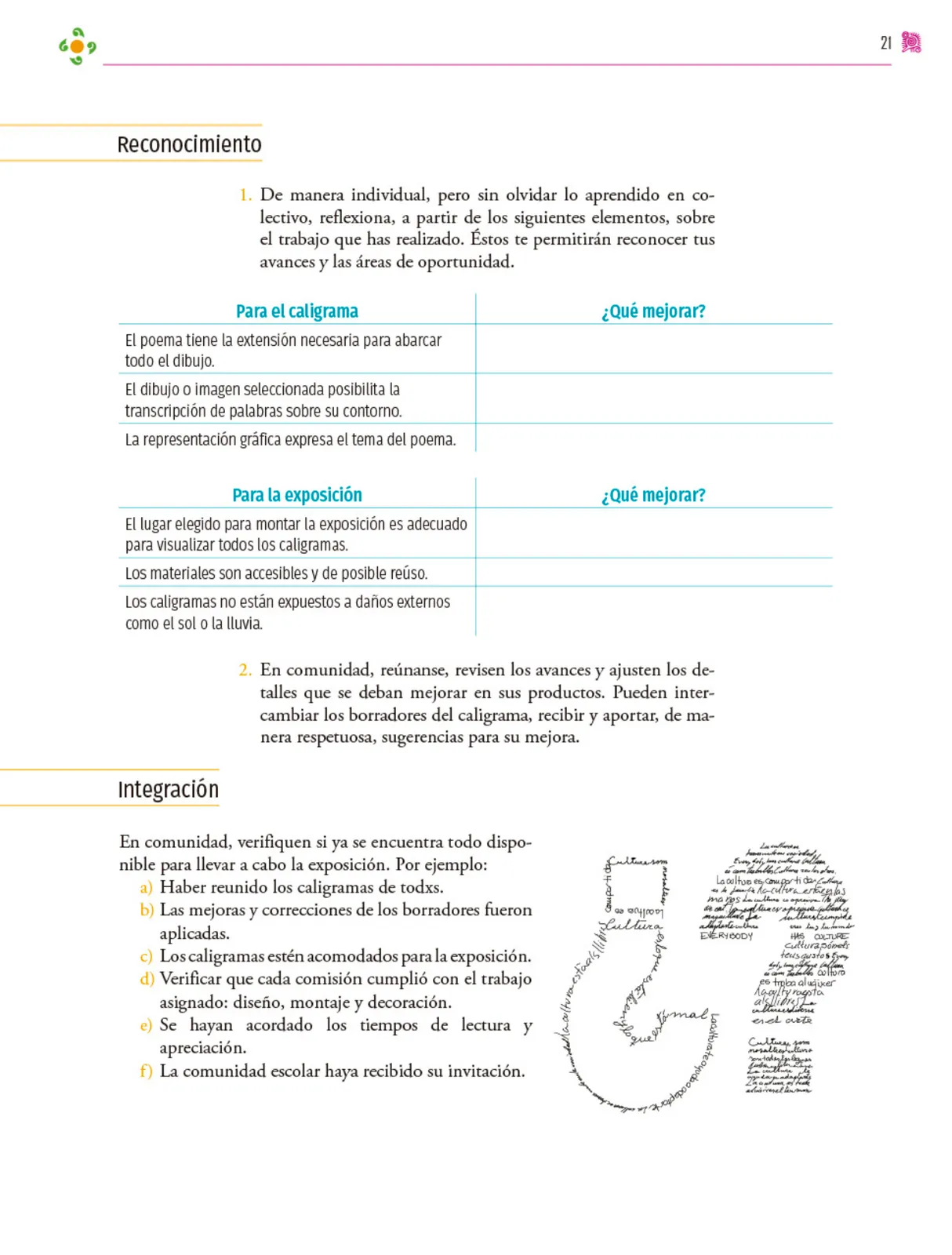 Miniatura página 22 de Colección Sk´asolil. Nuestro libro de proyectos.   Libro de Educación Secundaria Grado 2°  Ciclo Escolar 2025 - 2026