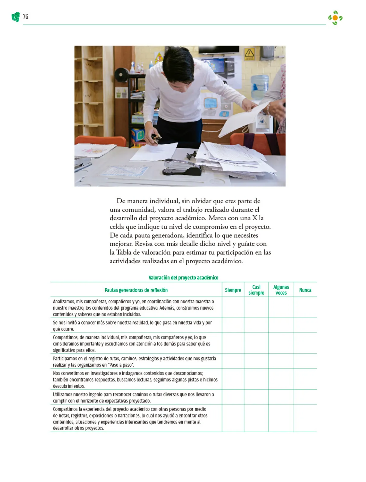 Página 77 de Colección Sk´asolil. Nuestro libro de Proyectos. Tomo II. Libro de Educación Telesecundaria Grado 2° Ciclo Escolar 2025 - 2026