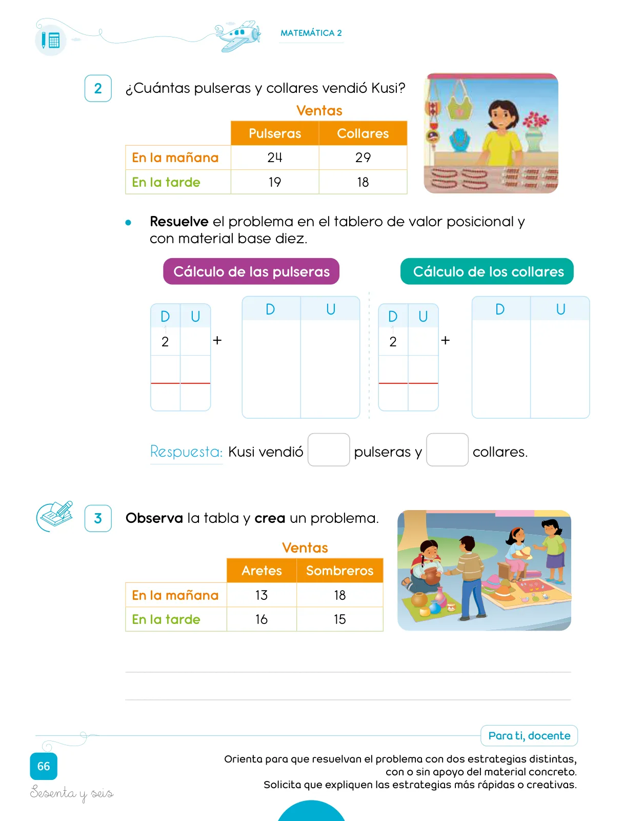 Miniatura página 68 de Cuadernillo de Matemática 2. Segundo grado de Primaria · 2024