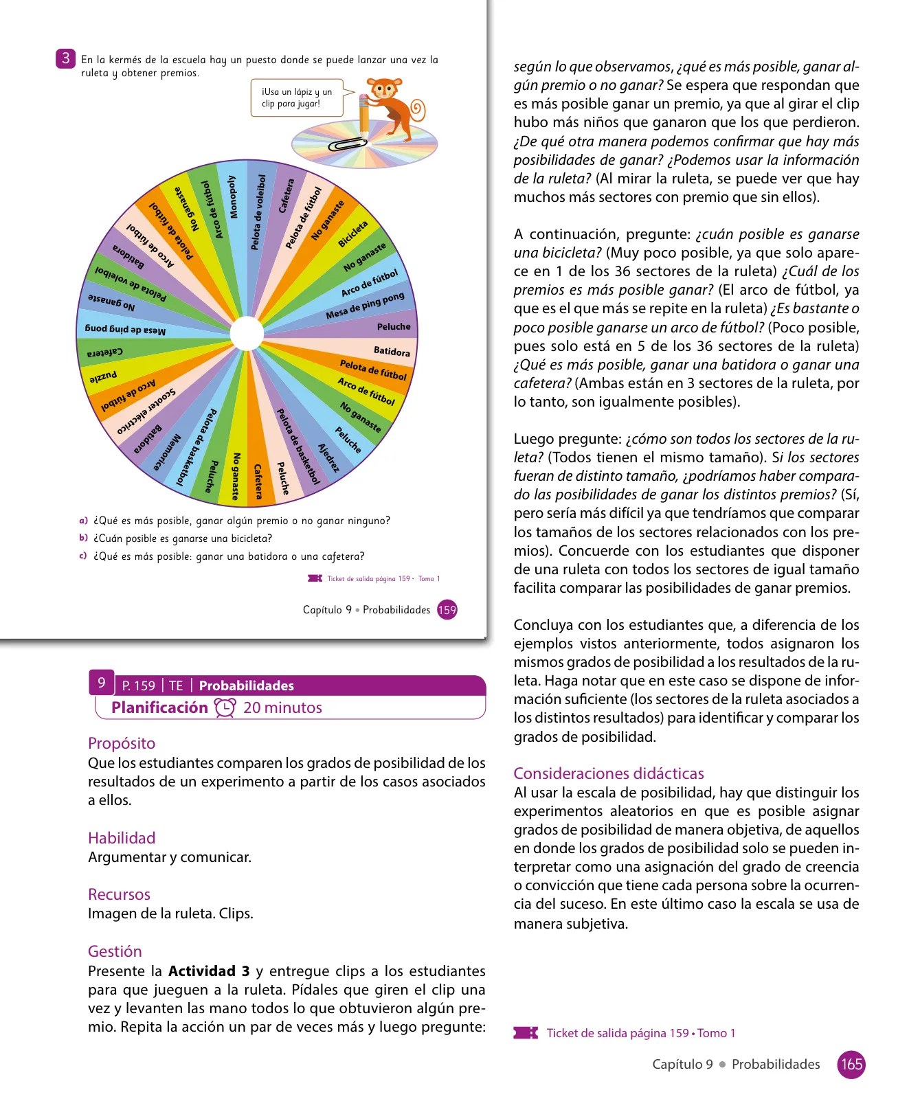 Página 167 de Sumo Primero – Quinto Básico | Texto del Estudiante MINEDUC – Descargar PDF · 2024