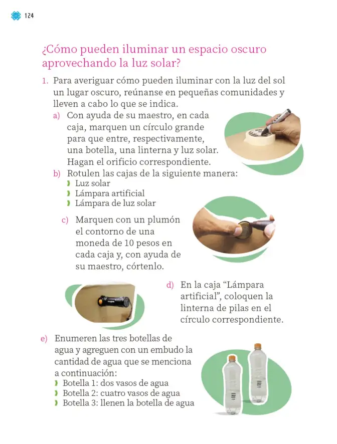 Página 125 de Proyectos de Aula. Libro de Educación Primaria Grado 1° Ciclo Escolar 2025 - 2026