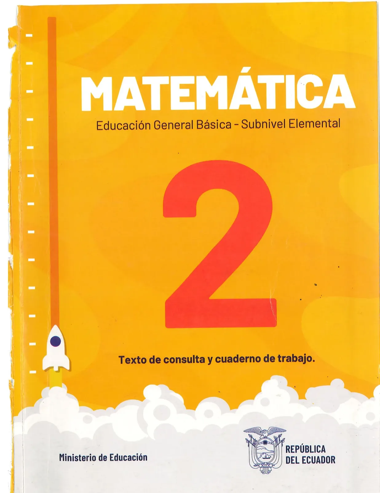 Portada de Matematica · 2 EGB · 2025