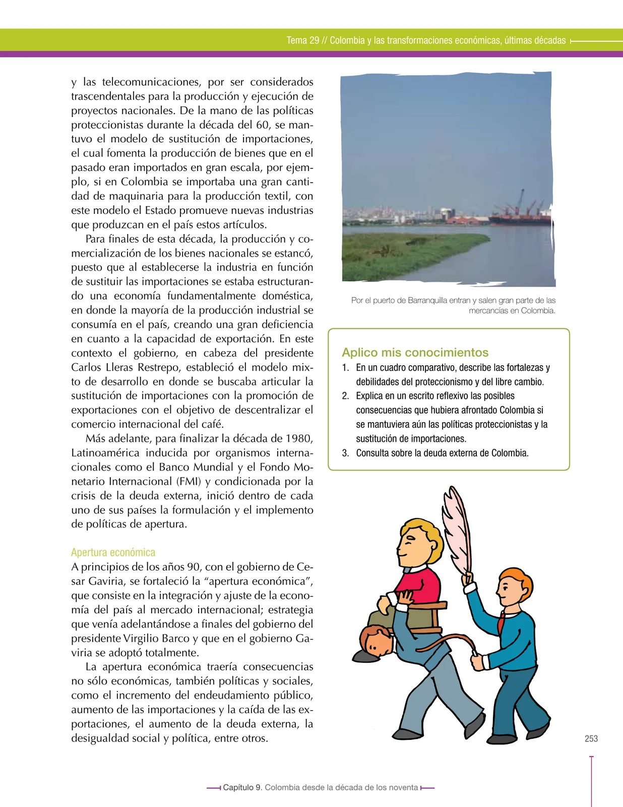 Página 253 de Ciencias Sociales 9° · Secundaria Activa
