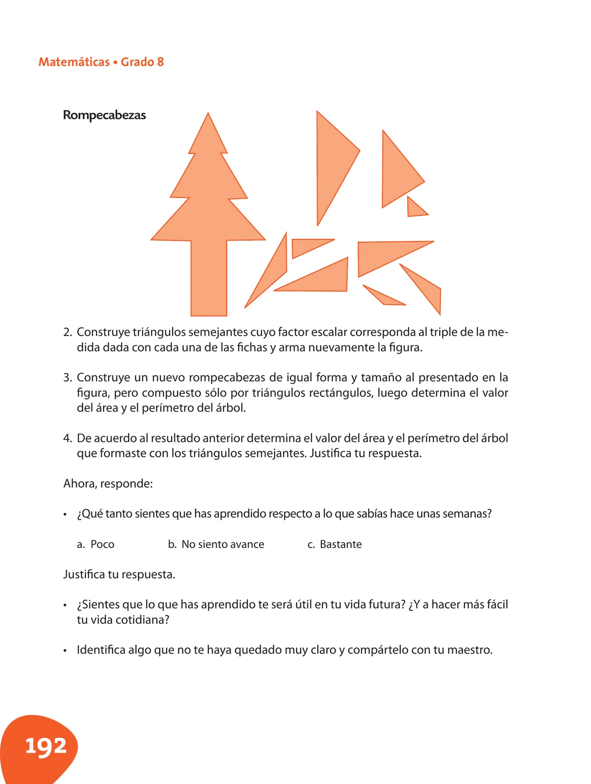 Página 193 de Matematica 8° · Postprimaria