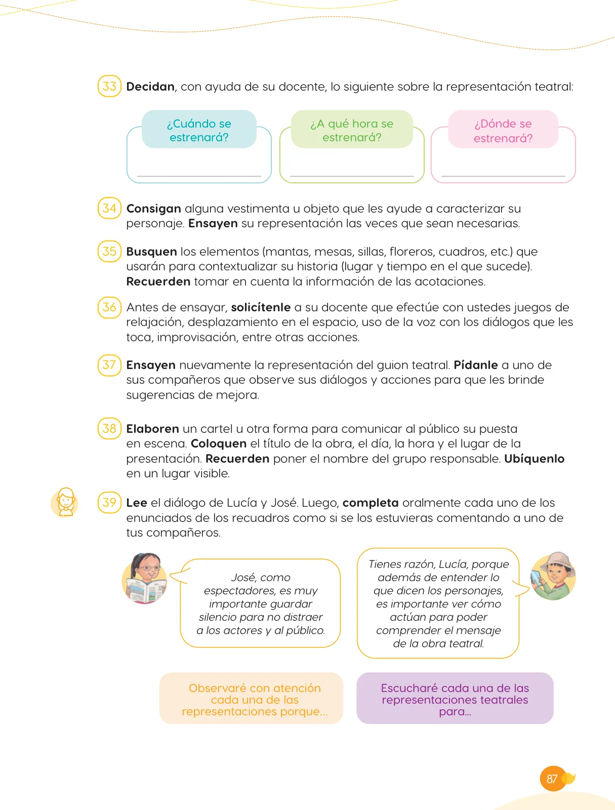Miniatura página 89 de Cuadernillo de Comunicación 6, sexto grado de Primaria · 2023