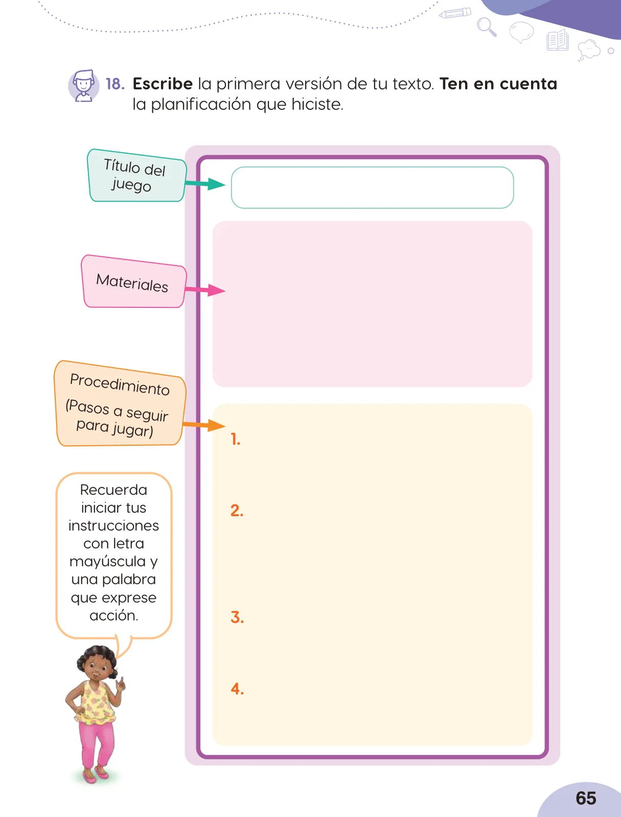Miniatura página 67 de Cuadernillo de Comunicación 2. Segundo grado de Primaria · 2024