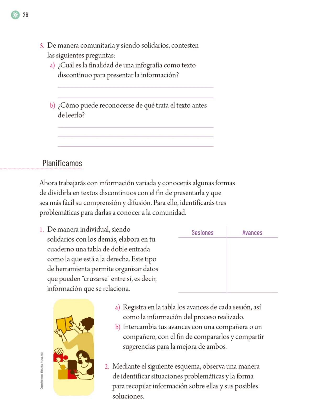 Miniatura página 29 de Proyectos Escolares.   Libro de Educación Primaria Grado 5°  Ciclo Escolar 2025 - 2026