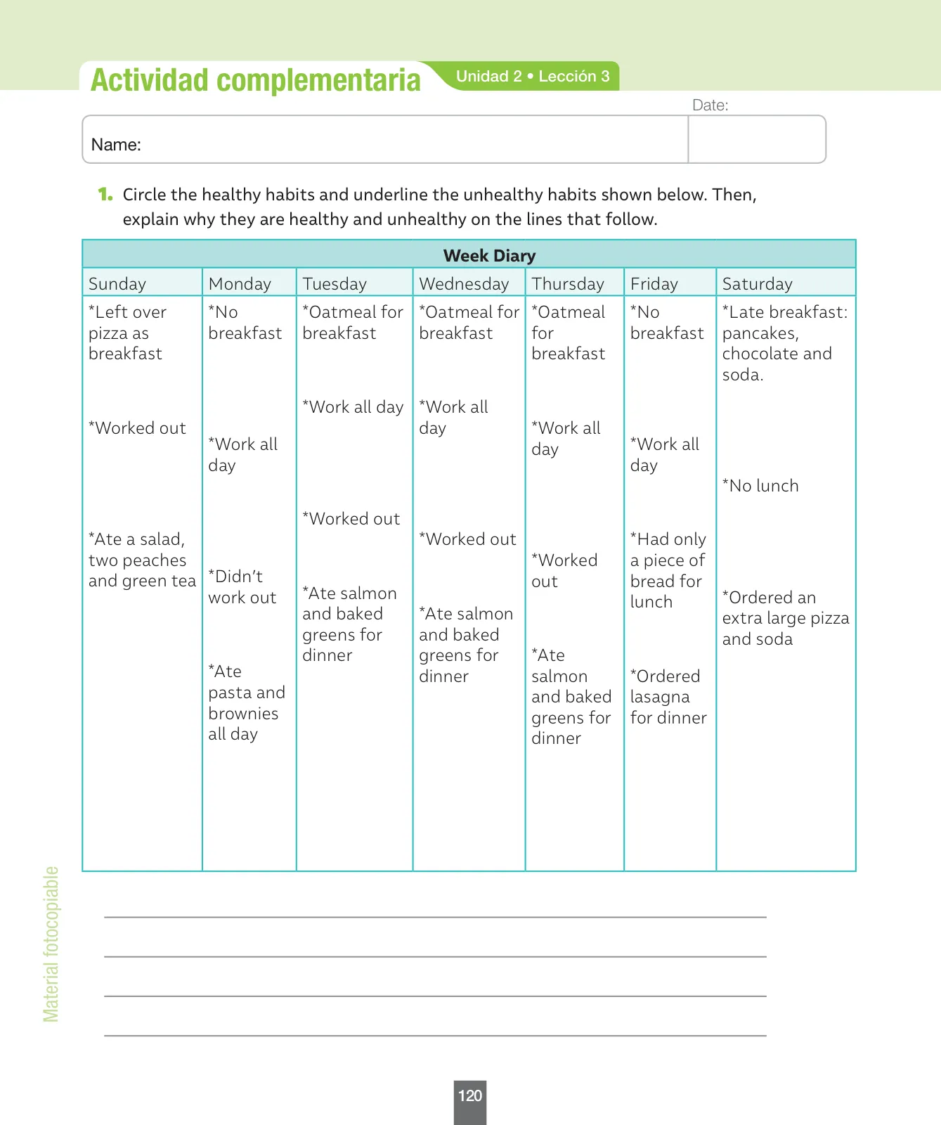 Página 121 de Inglés – Séptimo Básico | Student’s Book MINEDUC – Descargar PDF · 2024