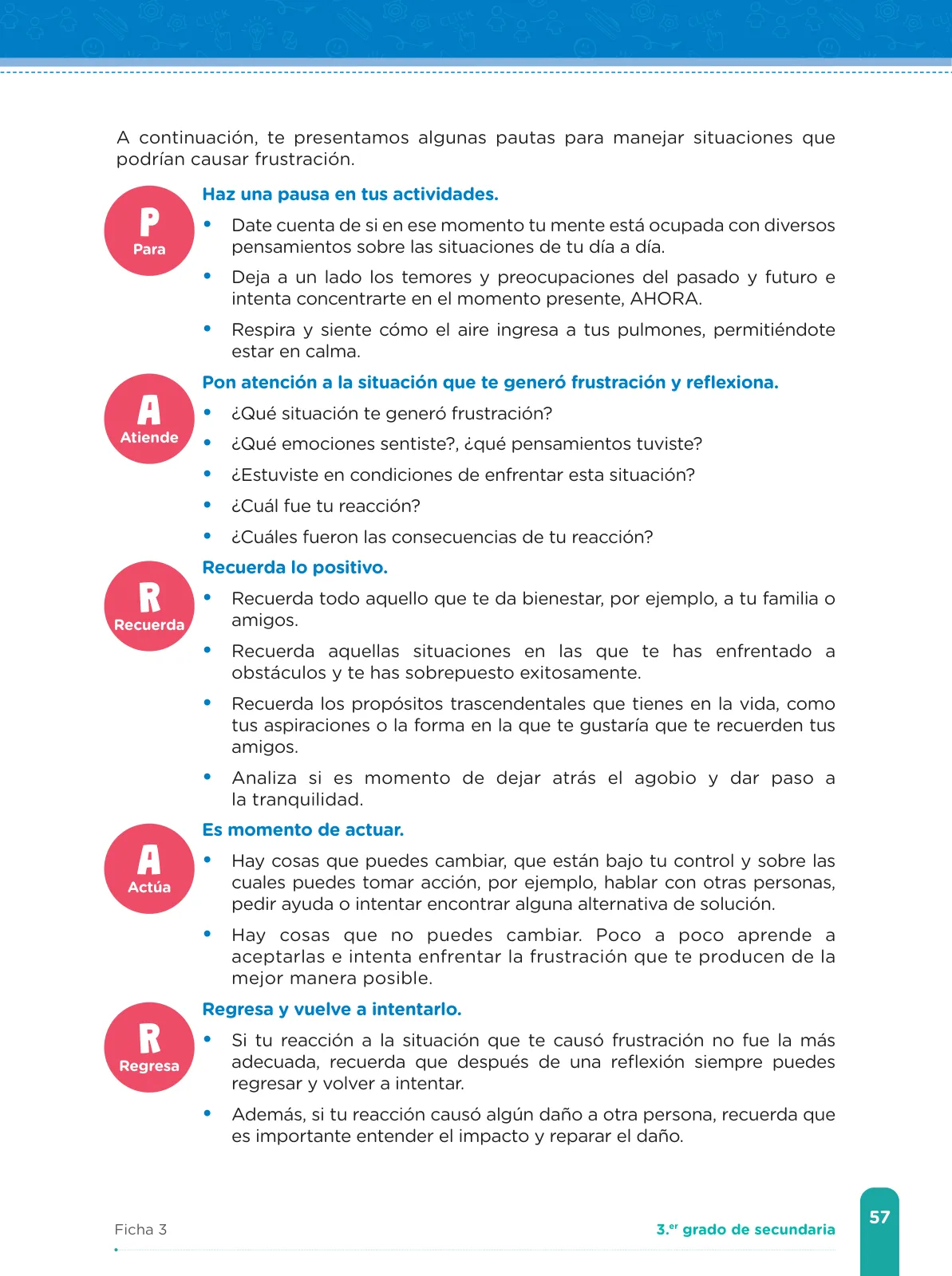 Miniatura página 59 de Fichas de aprendizaje de Comunicación 3 · 2024
