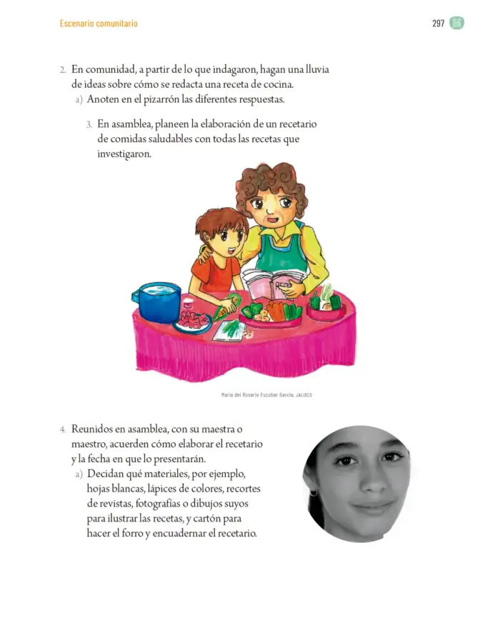 Página 300 de Proyectos Comunitarios. Libro de Educación Primaria Grado 6° Ciclo Escolar 2025 - 2026