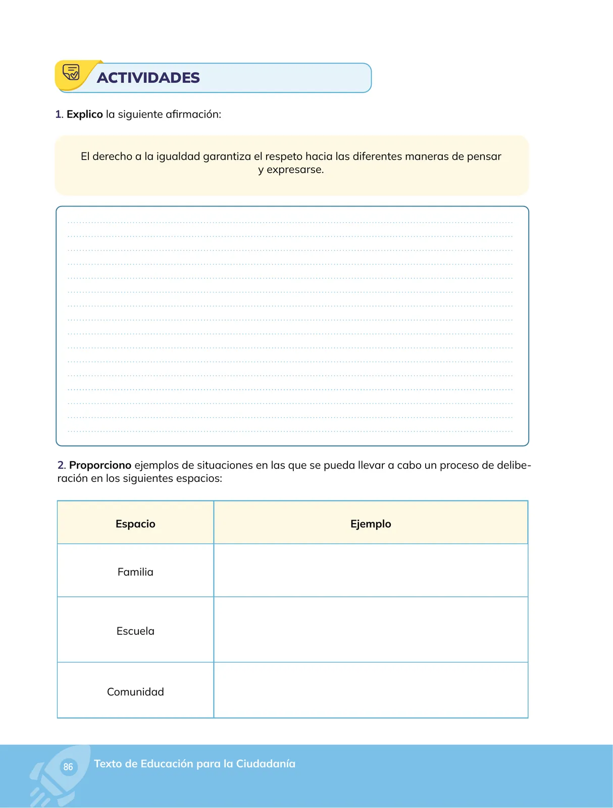 Página 87 de Educacion Ciudadania · 2do BGU · 2024