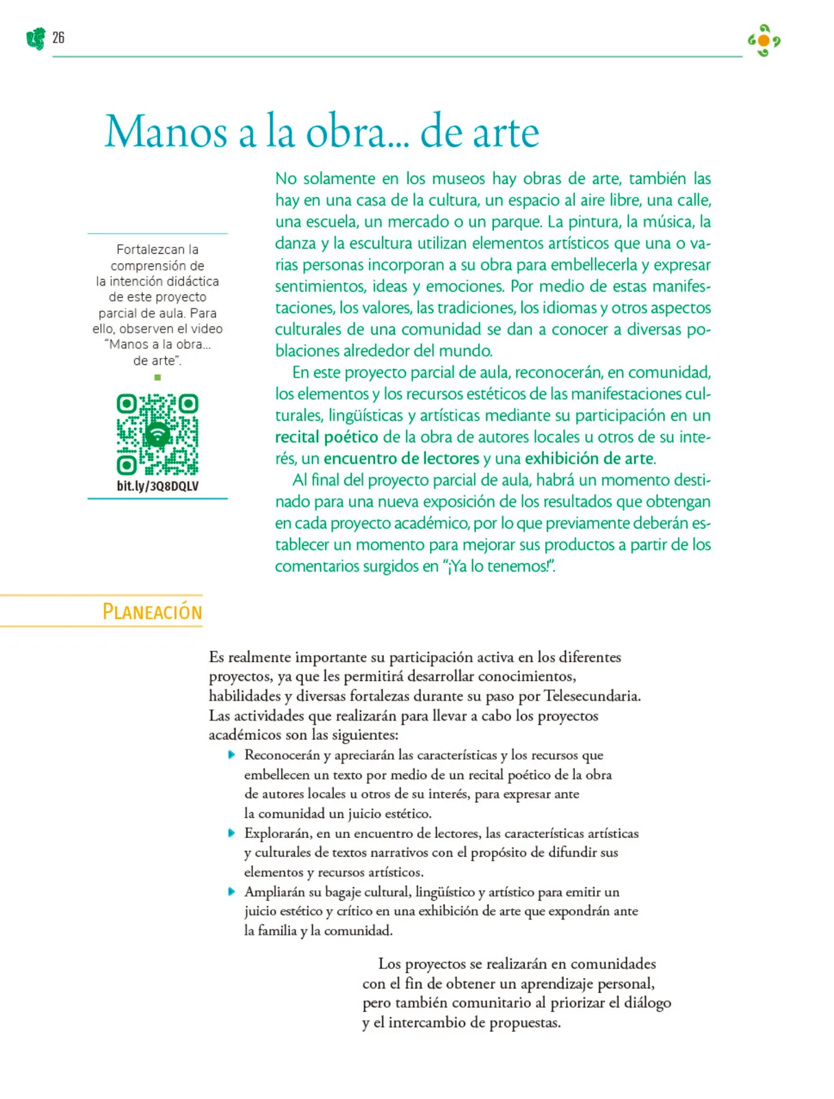 Página 27 de Colección Sk´asolil. Nuestro libro de Proyectos. Tomo II. Libro de Educación Telesecundaria Grado 2° Ciclo Escolar 2025 - 2026