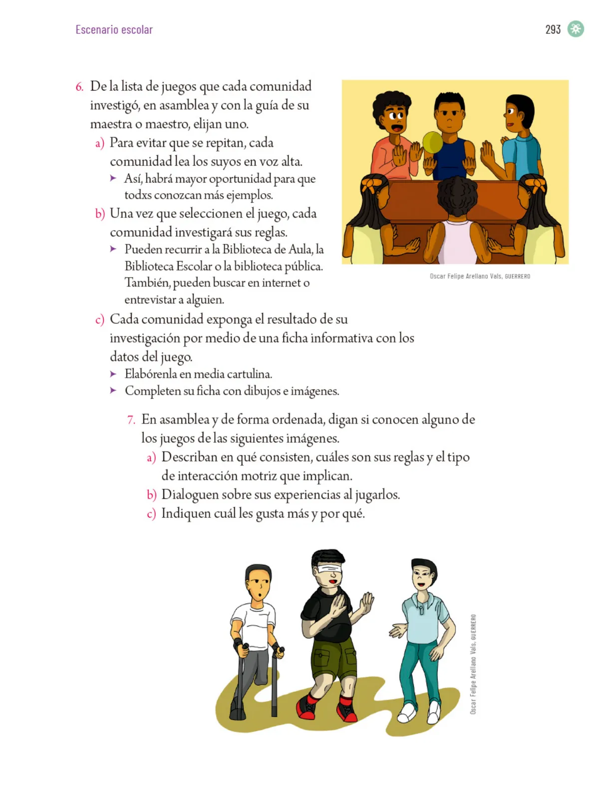 Miniatura página 296 de Proyectos Escolares.   Libro de Educación Primaria Grado 5°  Ciclo Escolar 2025 - 2026