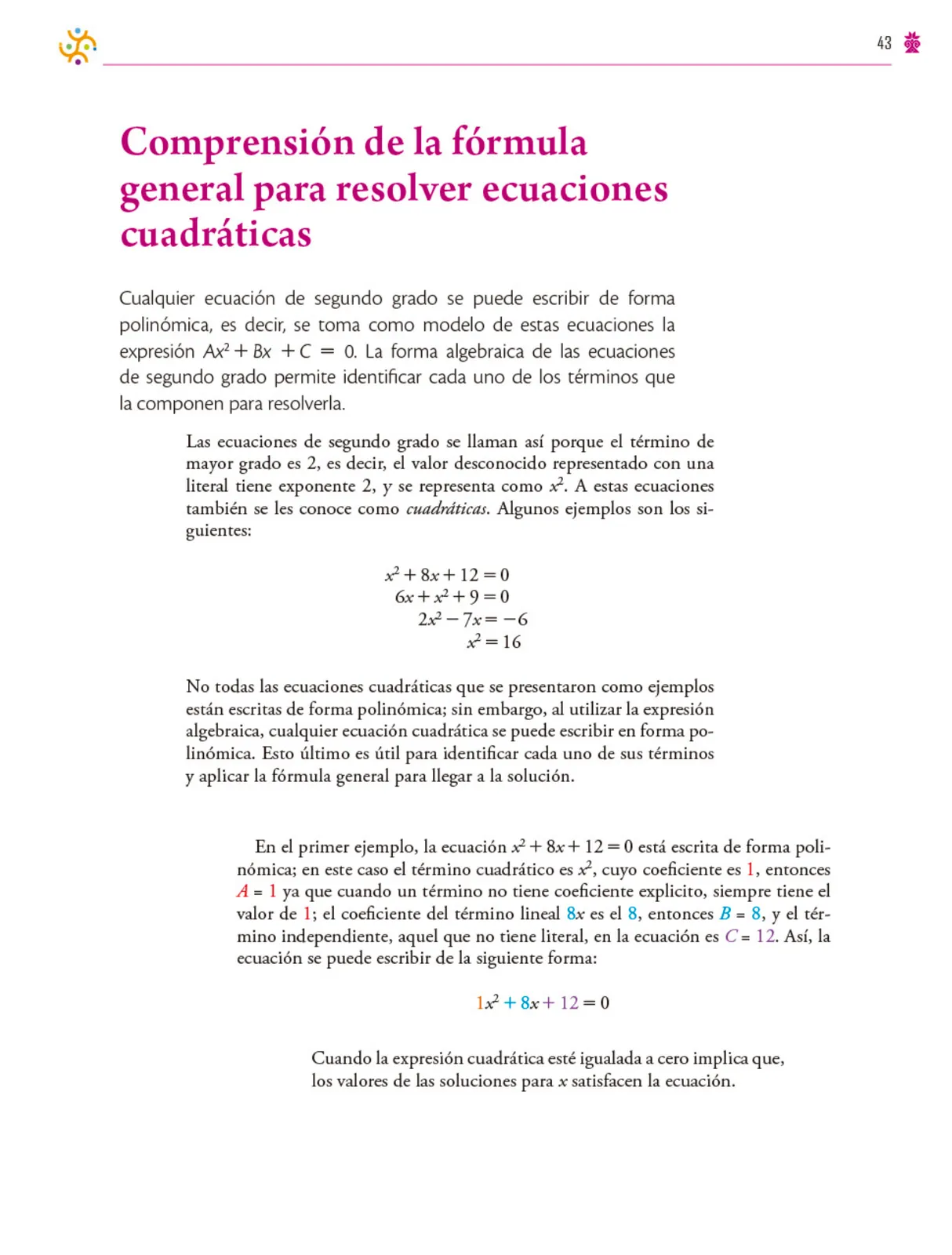 Página 44 de Colección Nanahuatzin. Saberes y pensamiento científico. Libro de Educación Secundaria Grado 3° Ciclo Escolar 2025 - 2026