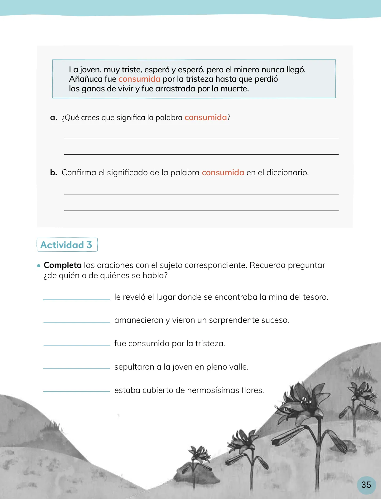 Página 36 de Lenguaje y Comunicación – Cuarto Básico | Texto del Estudiante MINEDUC – Descargar PDF · 2024