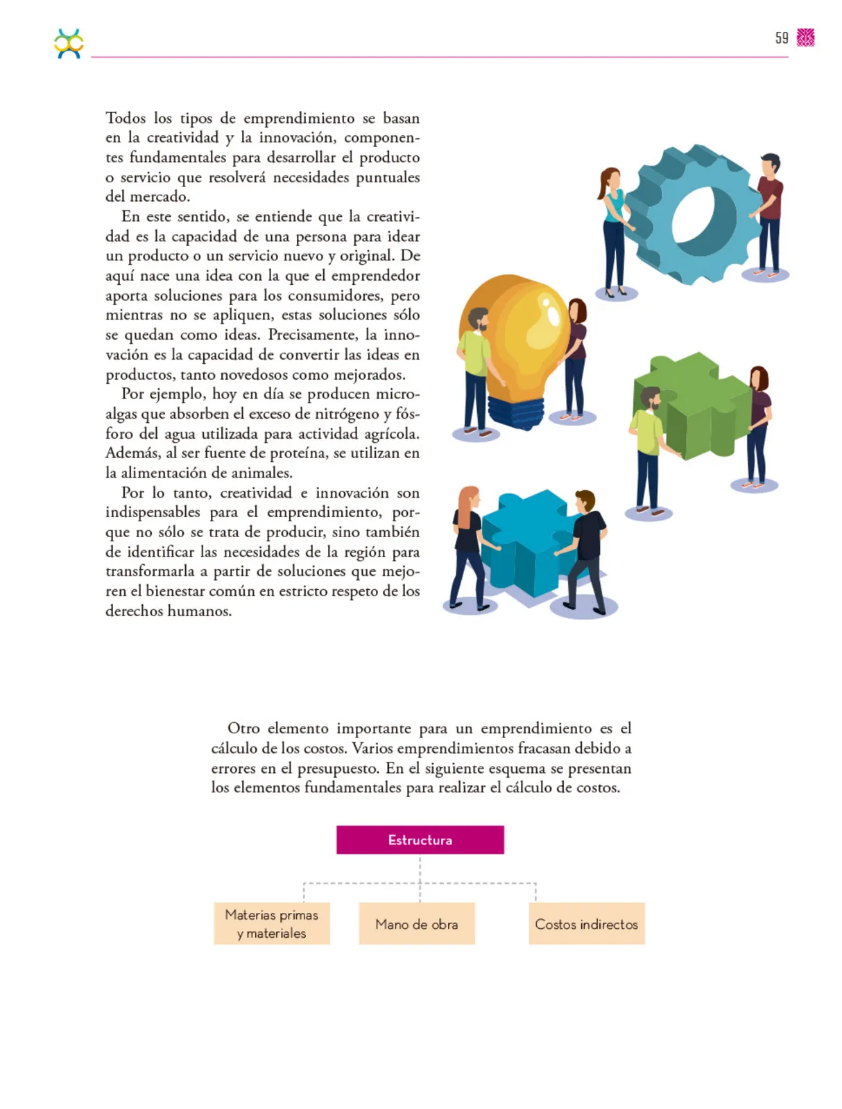 Página 60 de Colección Nanahuatzin. De lo humano y lo comunitario.   Libro de Educación Secundaria Grado 3°  Ciclo Escolar 2025 - 2026