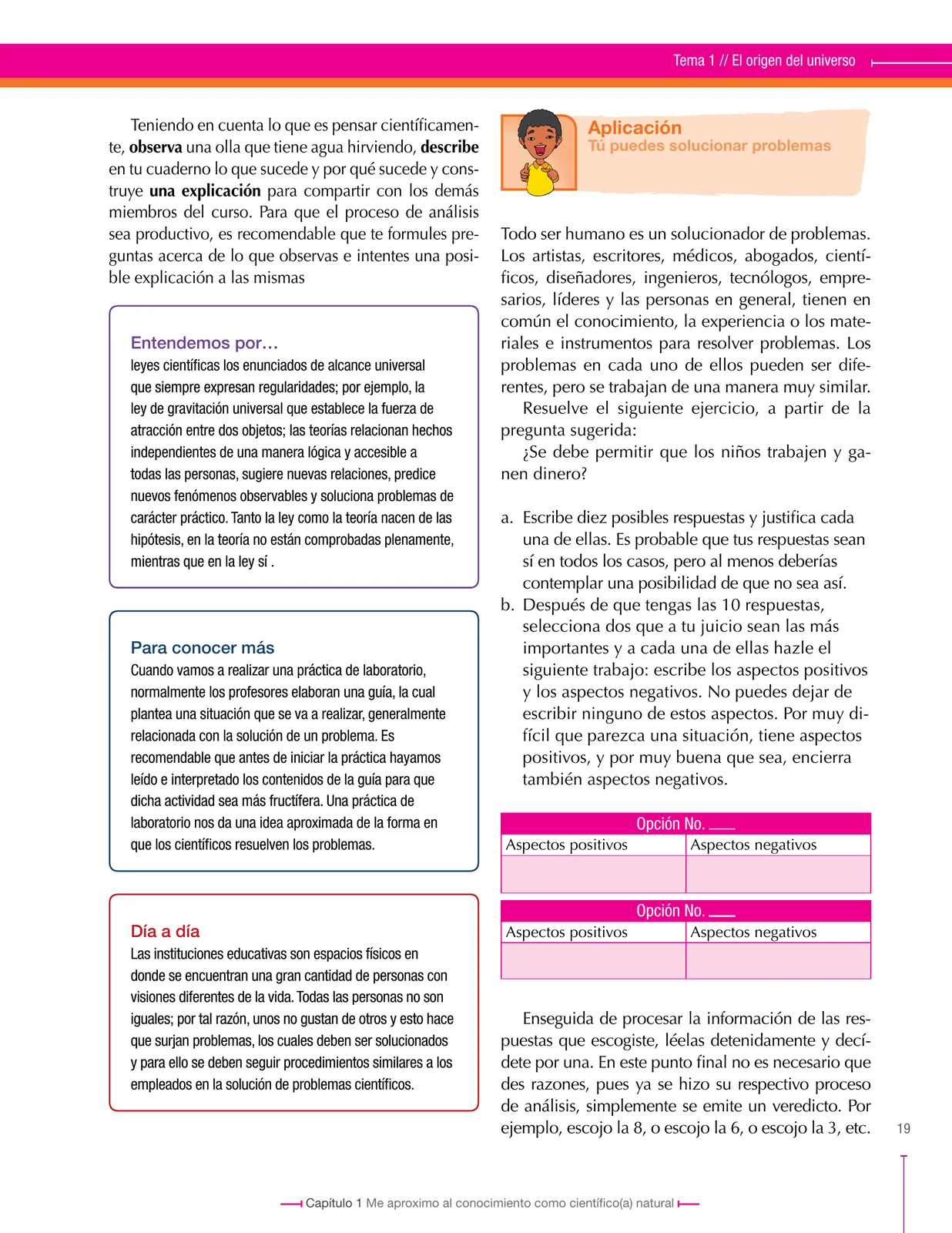 Miniatura página 19 de Ciencias Naturales 8° · Secundaria Activa