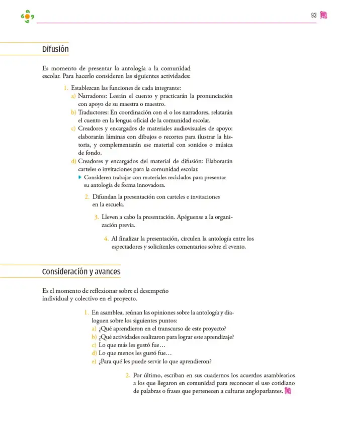 Página 94 de Colección Sk´asolil. Nuestro libro de proyectos. Libro de Educación Secundaria Grado 2° Ciclo Escolar 2025 - 2026