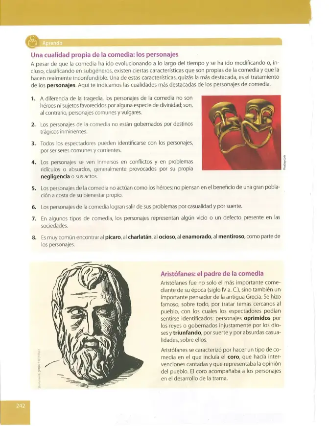 Página 242 de Lengua Y Literatura 8° · Egb 8 Lengua Y Literatura 2025 · 2025