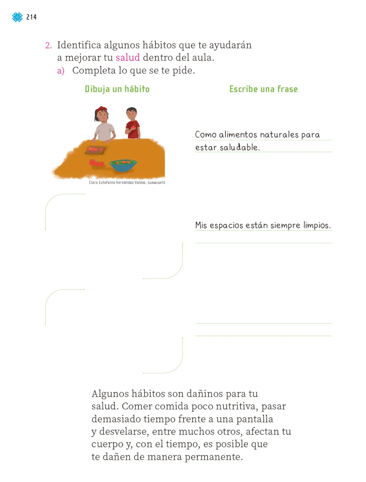 Miniatura página 215 de Proyectos de Aula.   Libro de Educación Primaria Grado 1°  Ciclo Escolar 2025 - 2026