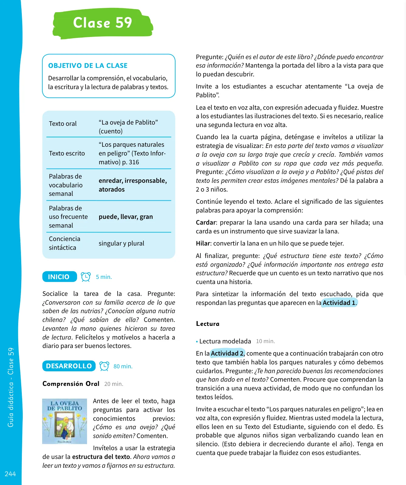 Miniatura página 245 de Lenguaje y Comunicación – Segundo Básico – Texto del Estudiante MINEDUC – Descargar PDF · 2024