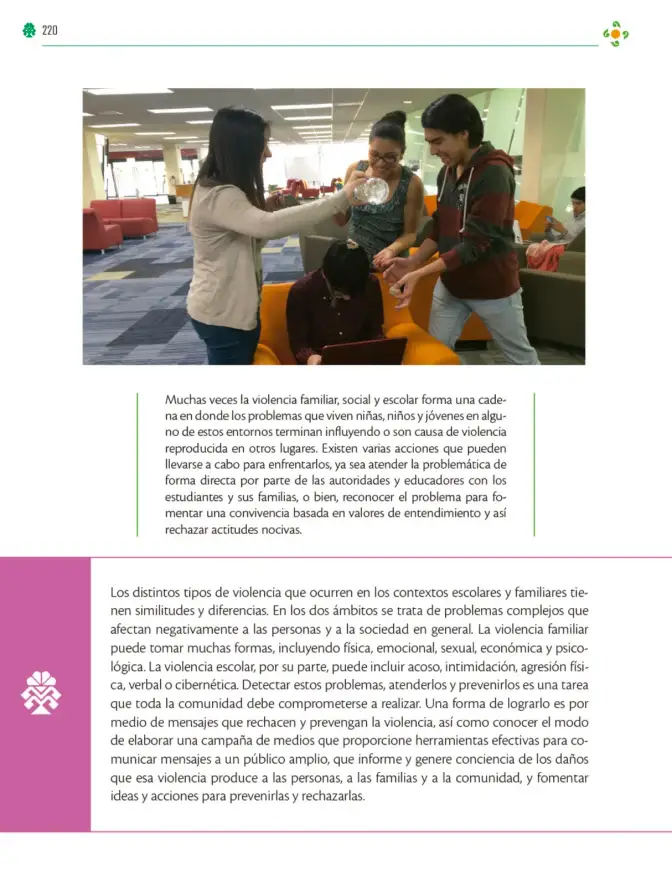 Página 221 de Colección Ximhai. Lenguajes. Libro de Educación Telesecundaria Grado 1° Ciclo Escolar 2025 - 2026