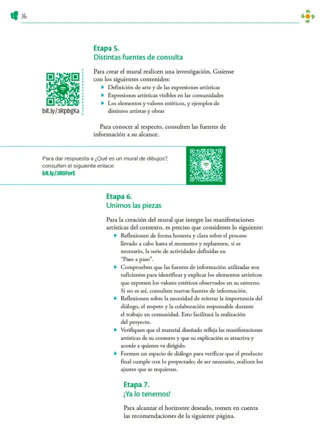 Página 37 de Colección Ximhai. Nuestro libro de Proyectos. Tomo II. Libro de Educación Telesecundaria Grado 1° Ciclo Escolar 2025 - 2026