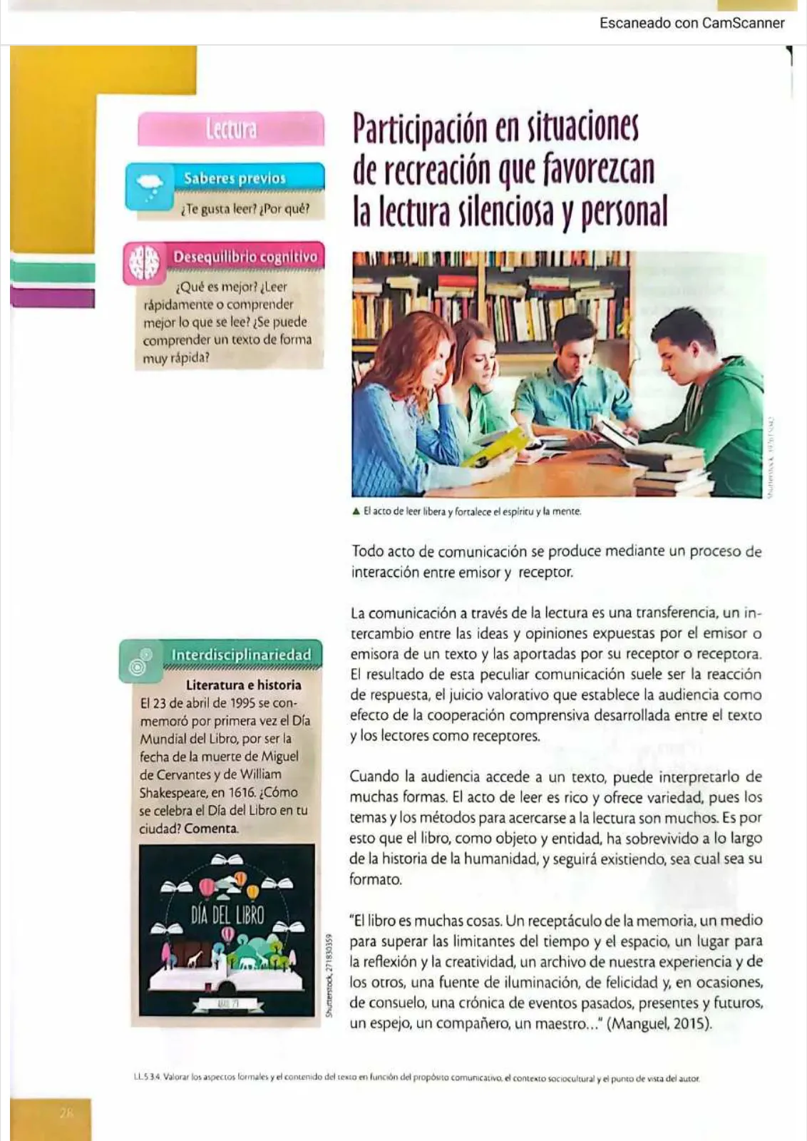 Página 25 de Lengua y Literatura 1 BGU · 2025