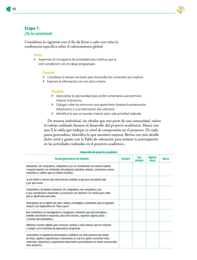 Página 147 de Colección Sk´asolil. Nuestro libro de Proyectos. Tomo II. Libro de Educación Telesecundaria Grado 2° Ciclo Escolar 2025 - 2026