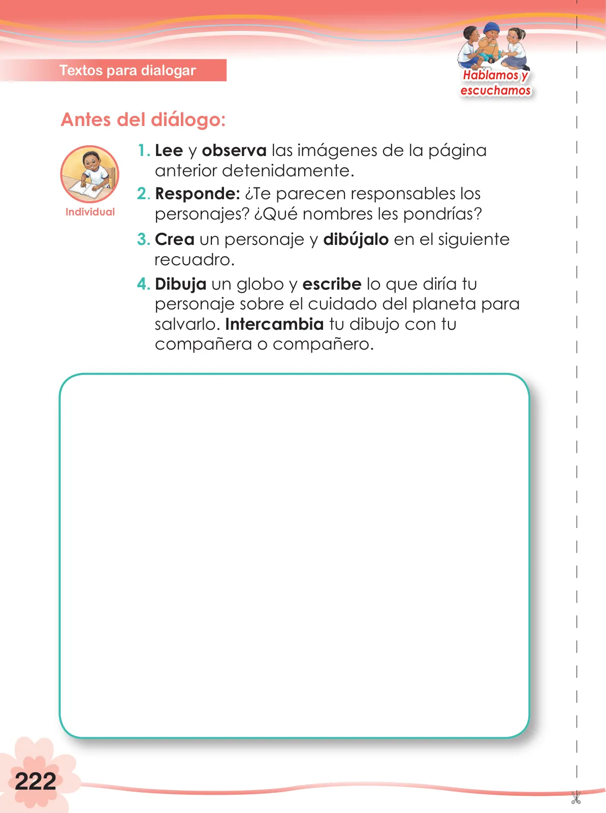 Miniatura página 224 de Comunicación 2 : cuaderno de trabajo para segundo grado de Educación Primaria 2019 · 2019