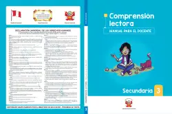 Portada de Comprensión lectora : manual para el docente de tercer grado de Secundaria 2018 · 2018