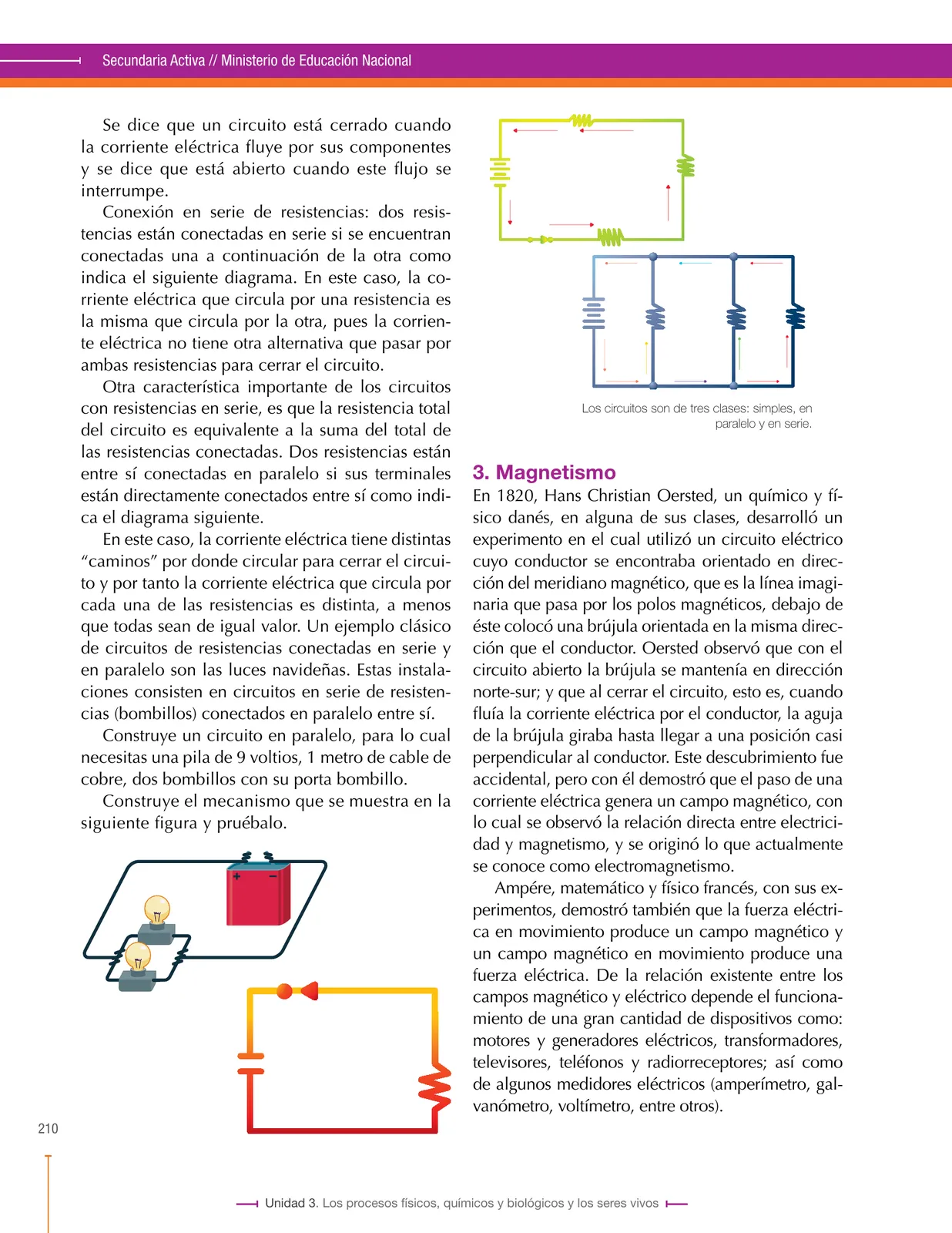 Página 210 de Ciencias Naturales 8° · Secundaria Activa