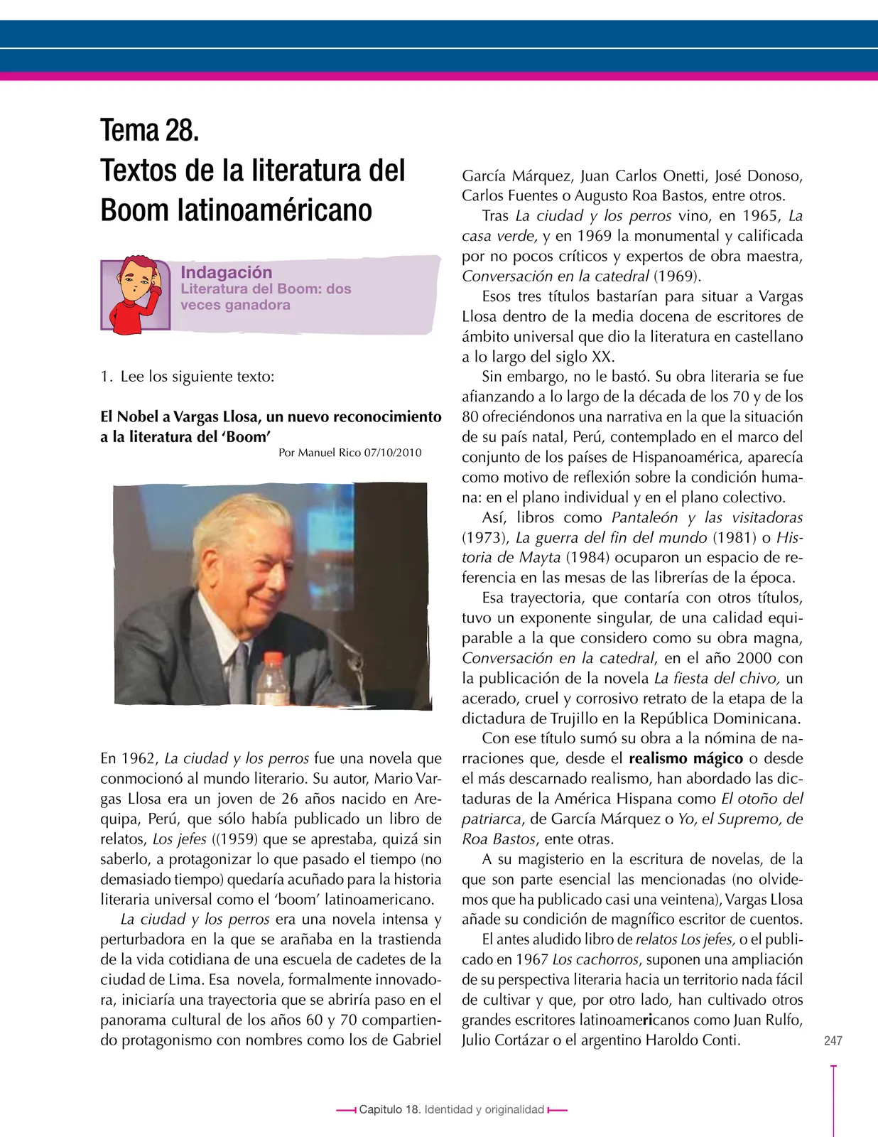 Página 247 de Lenguaje 9° · Secundaria Activa
