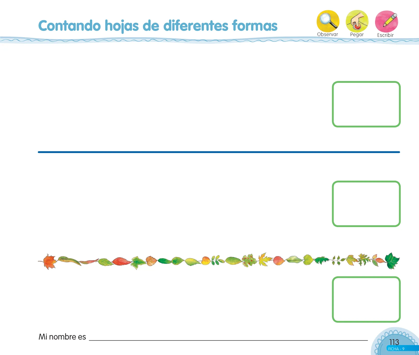 Página 115 de Aprendemos jugando : cuaderno de trabajo para niños y niñas de 4 años · 2017