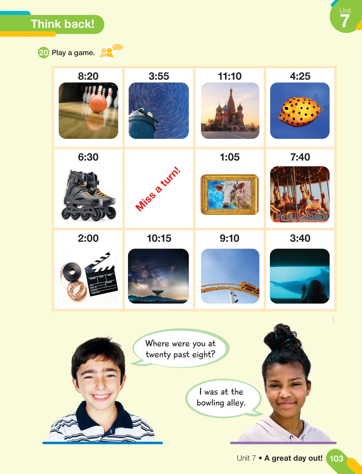 Página 105 de Inglés – Quinto Básico | Texto del Estudiante MINEDUC – Descargar PDF · 2024
