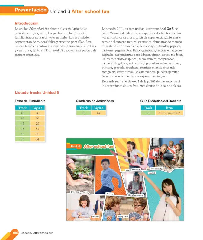 Página 44 de Inglés – Tercero Básico | Texto del Estudiante MINEDUC – Descargar PDF · 2024