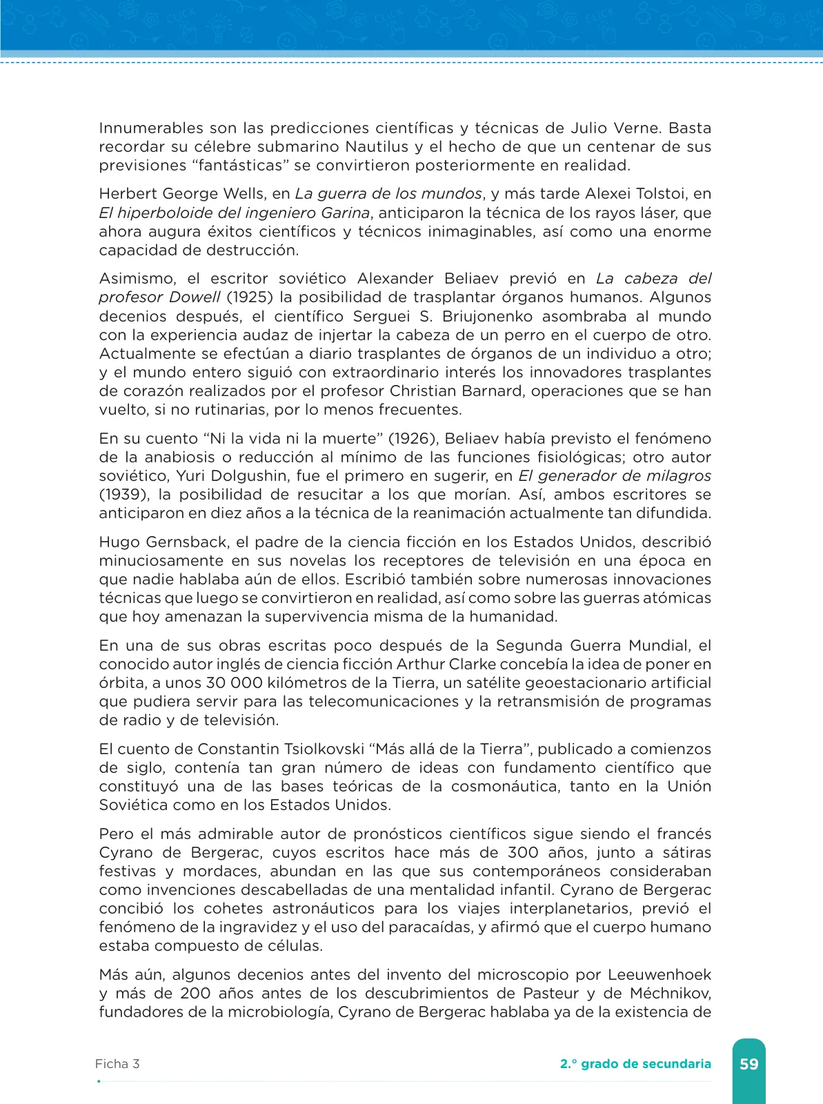 Página 61 de Fichas de aprendizaje de Comunicación 2 · 2024