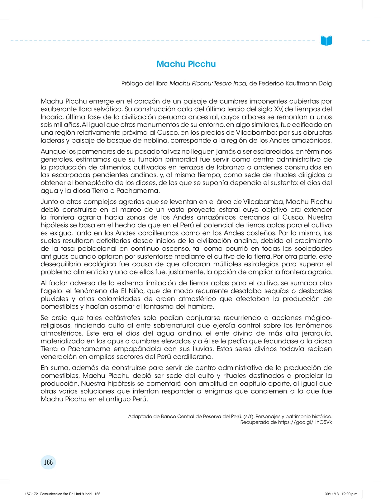 Miniatura página 168 de Comunicación : cuadernillo de trabajo 5 · 2018
