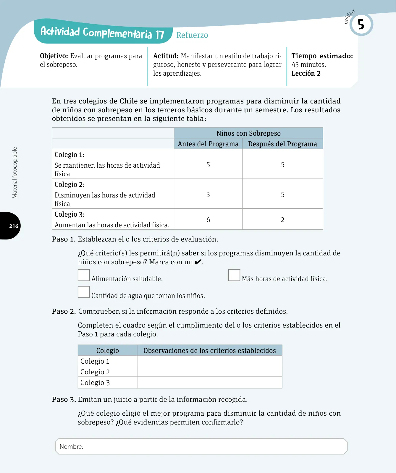 Miniatura página 209 de Ciencias Naturales – Tercero Básico | Texto del Estudiante MINEDUC – Descargar PDF · 2024