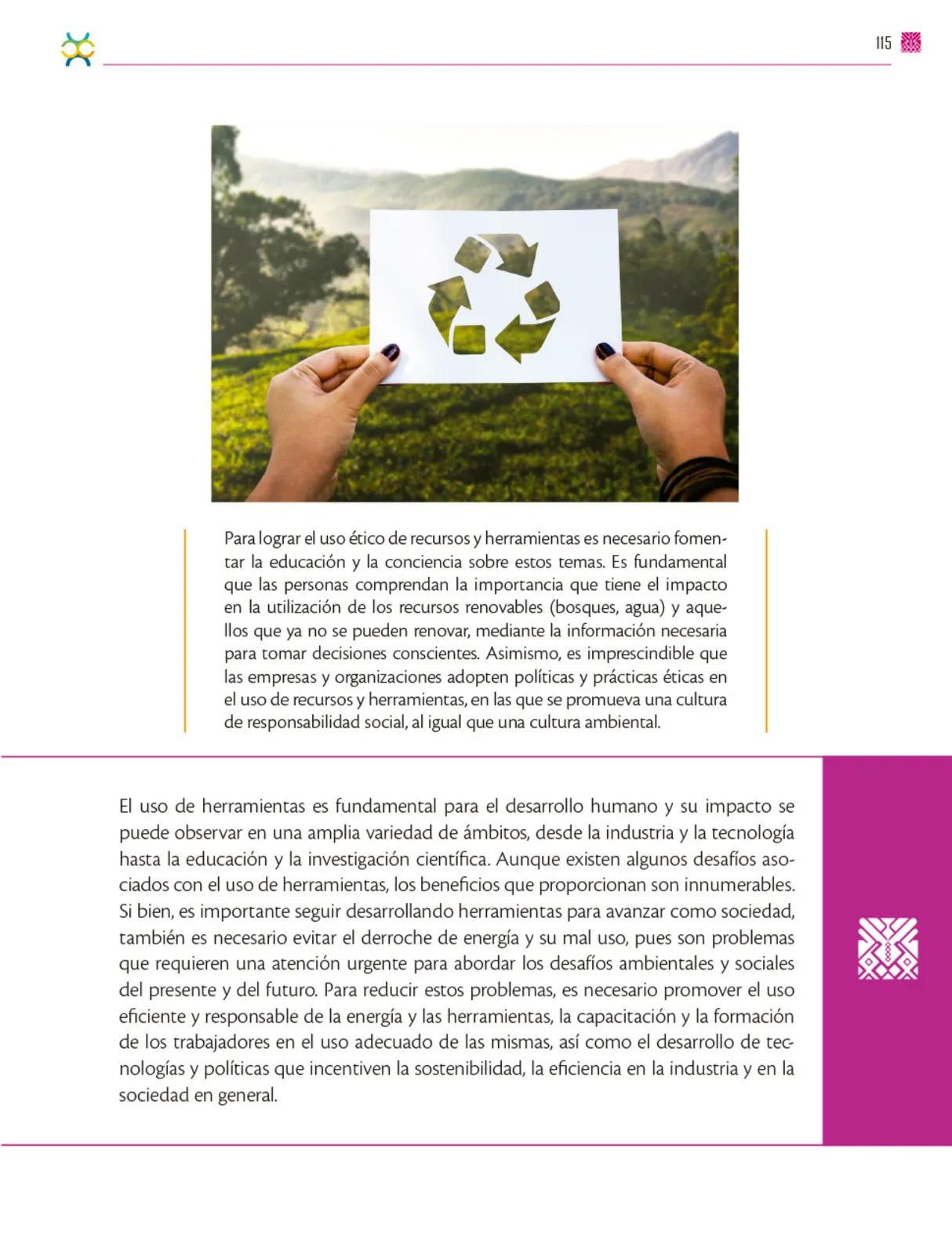 Página 116 de Colección Ximhai. De lo humano y lo comunitario. Libro de Educación Secundaria Grado 1° Ciclo Escolar 2025 - 2026