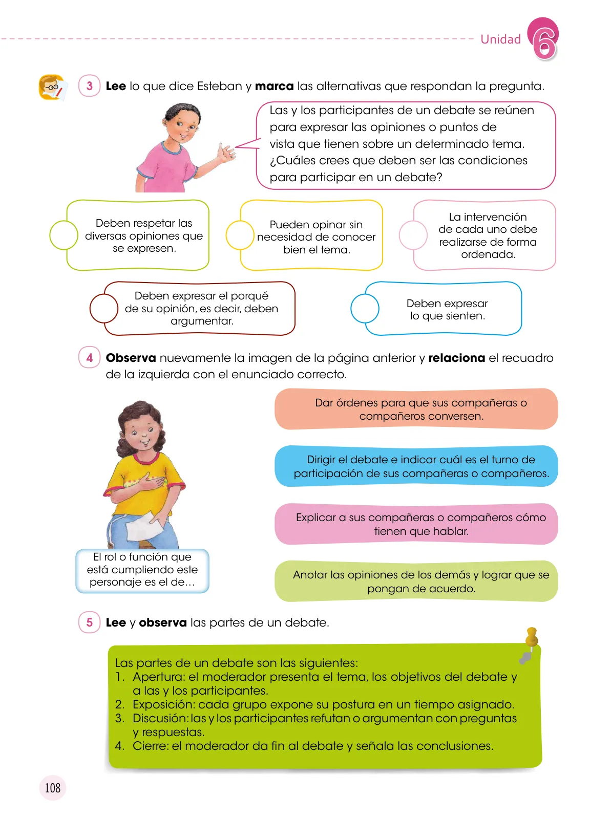Página 109 de Comunicación 6 : cuaderno de trabajo para sexto grado de Educación Primaria 2019 · 2019