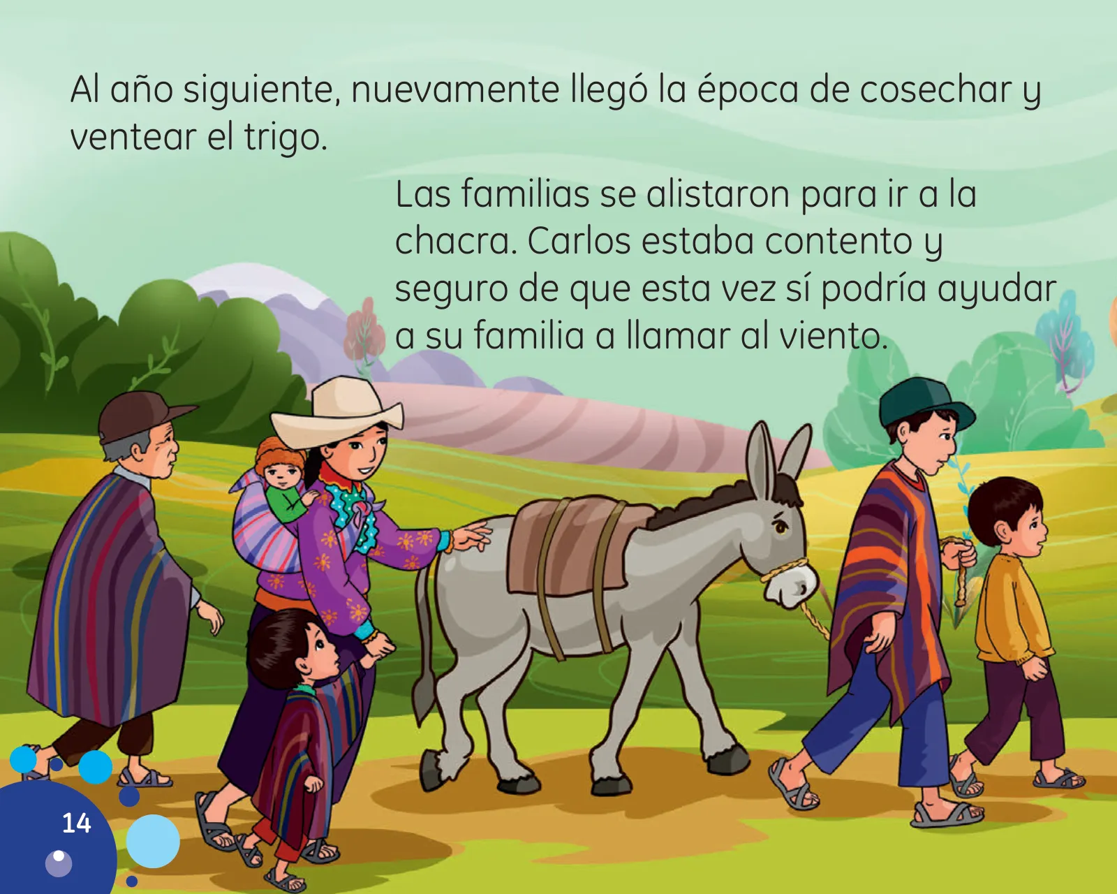 Miniatura página 16 de El día que Carlos llamó al viento - Inicial - Castellano · 2023