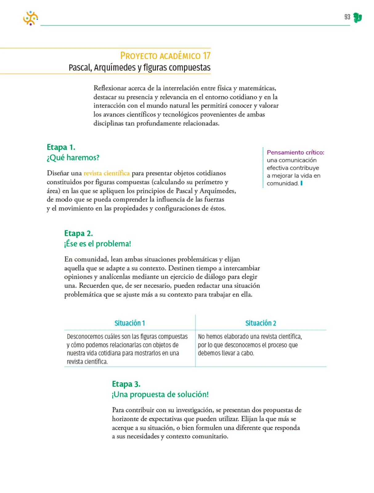 Página 94 de Colección Sk´asolil. Nuestro libro de Proyectos. Tomo II. Libro de Educación Telesecundaria Grado 2° Ciclo Escolar 2025 - 2026